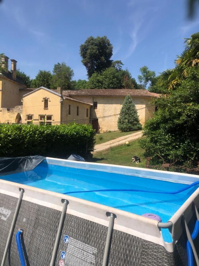 Chateau Du Vallier Superbe Suite Vignobles Bordeaux Langoiran Exteriör bild